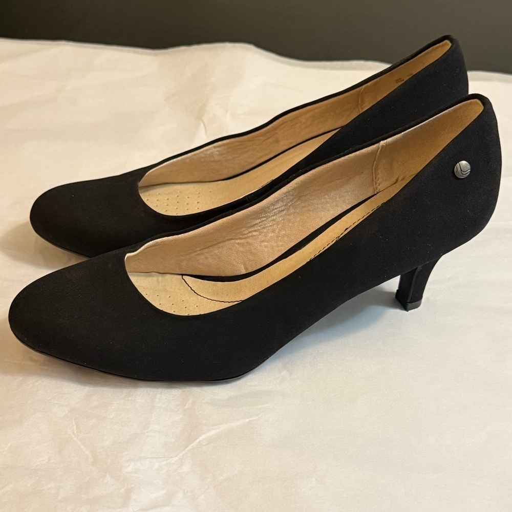 Life stride Elegant Black Women's Heels‎